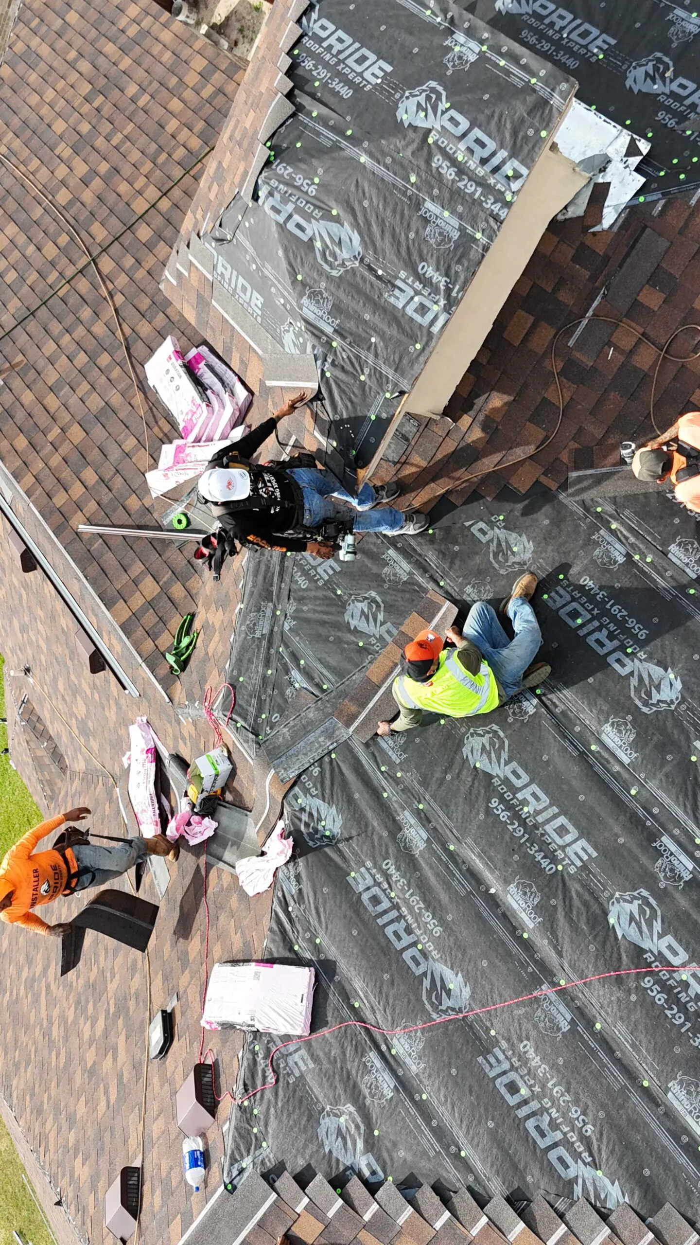 Brownsville roofing project by Pride Roofing Xperts